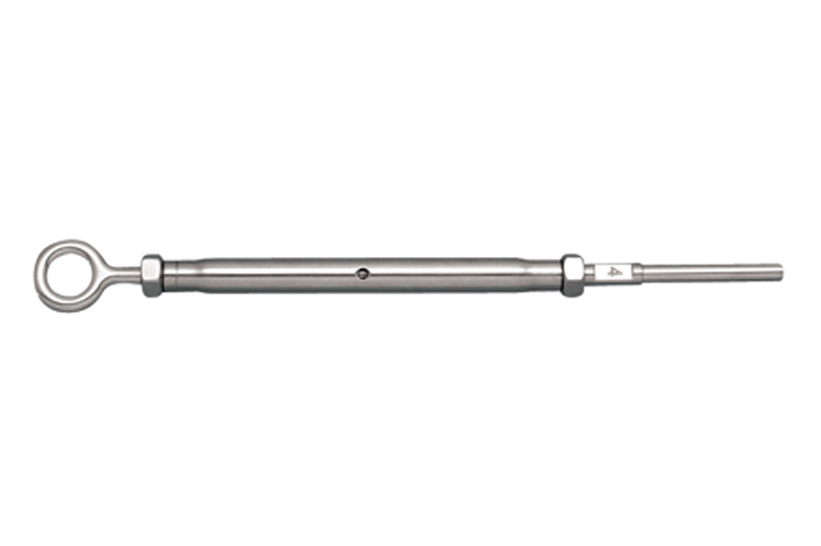 Stainless Steel Gate Eye & Hand Swage Stud - Closed Body, Turnbuckle, S0794-H0703, S0794-H0705